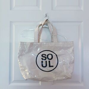 SoulCycle Cream Tote Bag